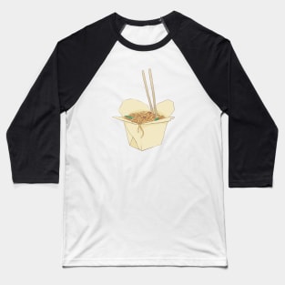 LoMein Noodle Container - Chinese Food Baseball T-Shirt